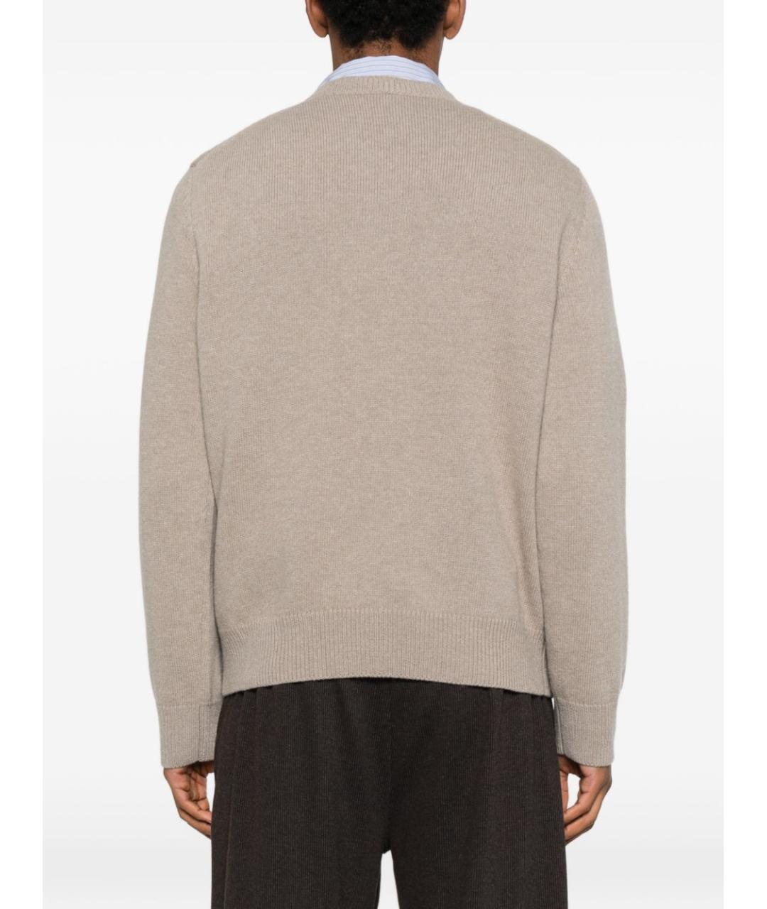 LOEWE Серый шерстяной джемпер / свитер, фото 4