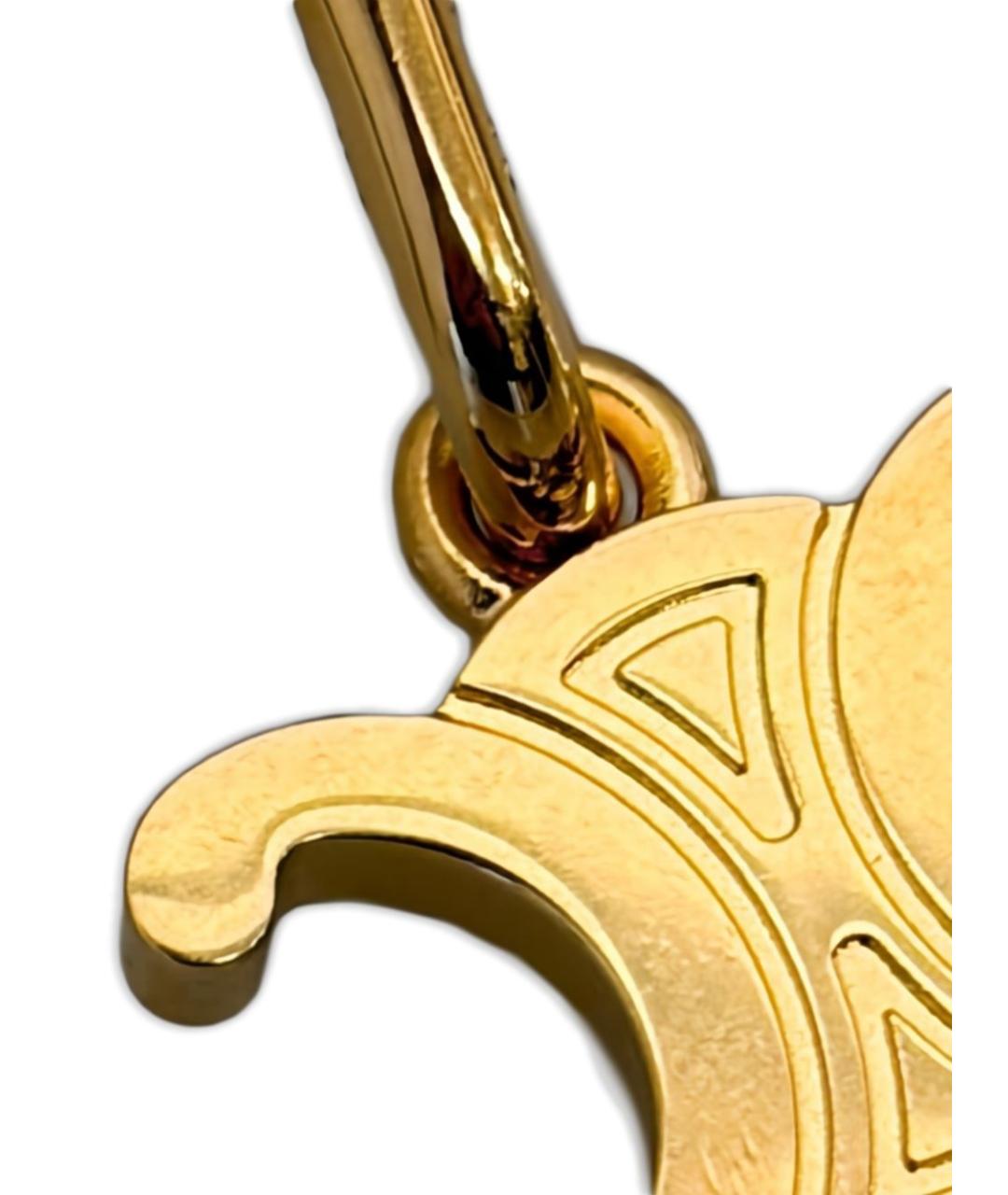 CELINE Золотой брелок, фото 2