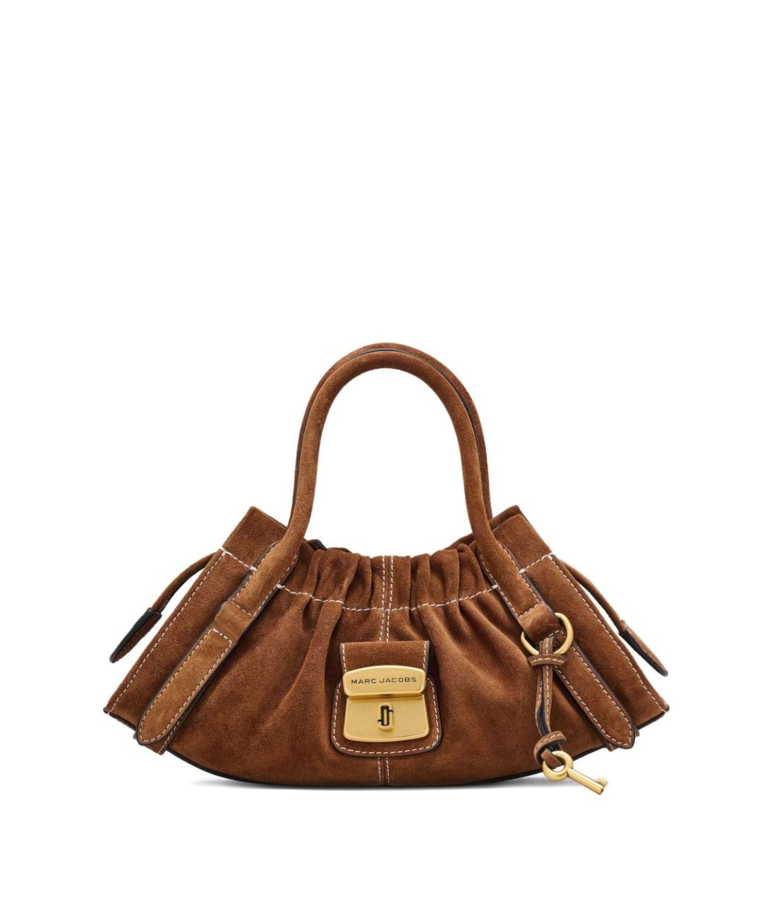 MARC JACOBS Коричневая кожаная сумка через плечо, фото 1