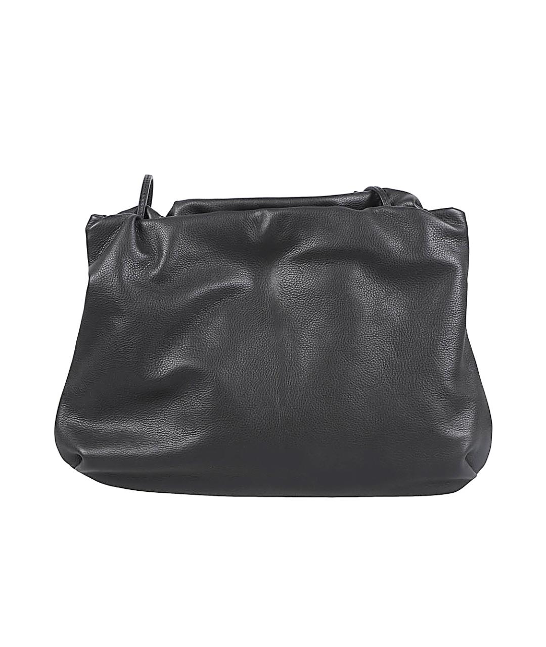 THE ROW Черная кожаная сумка через плечо, фото 1