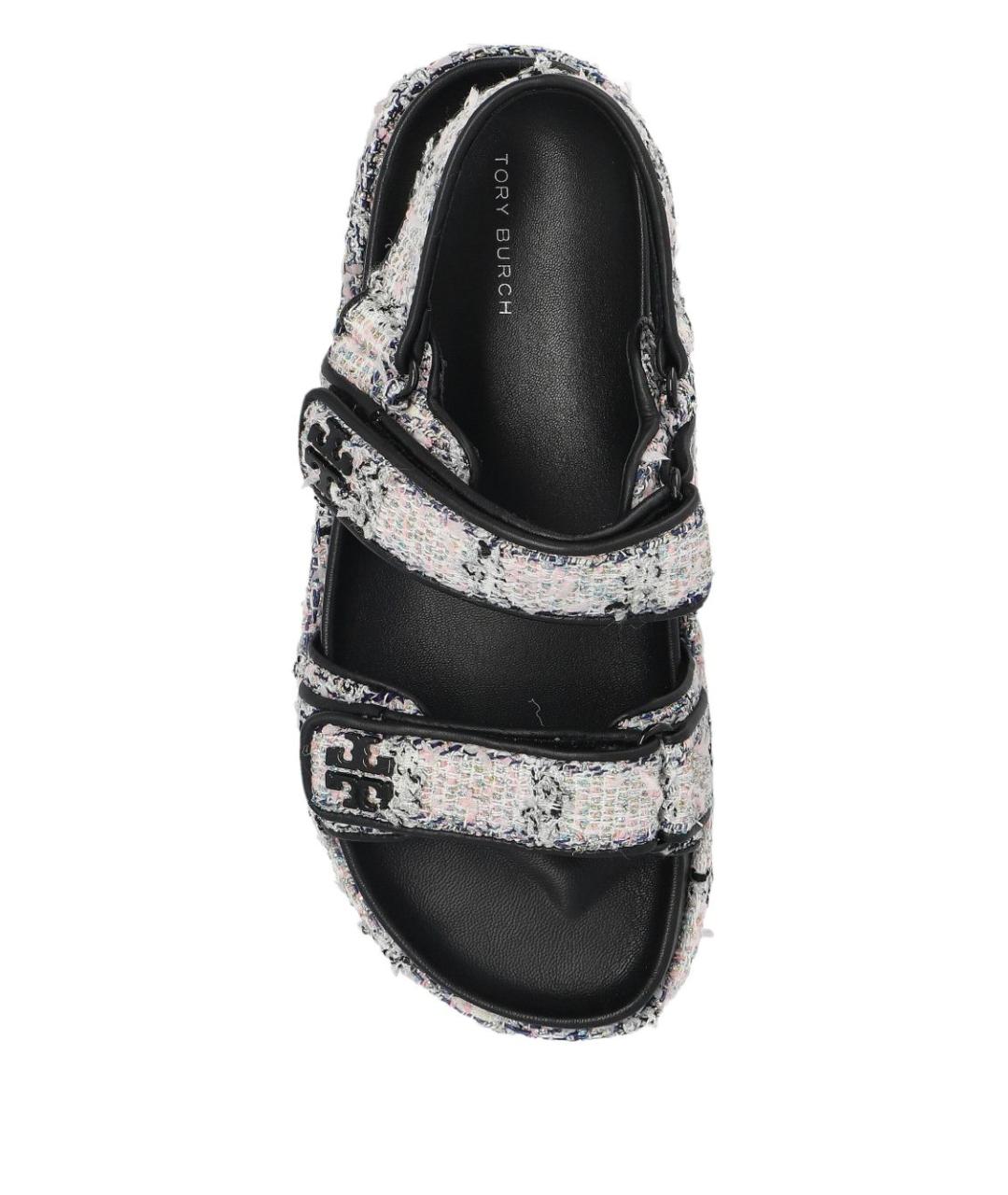 TORY BURCH Черные босоножки, фото 5