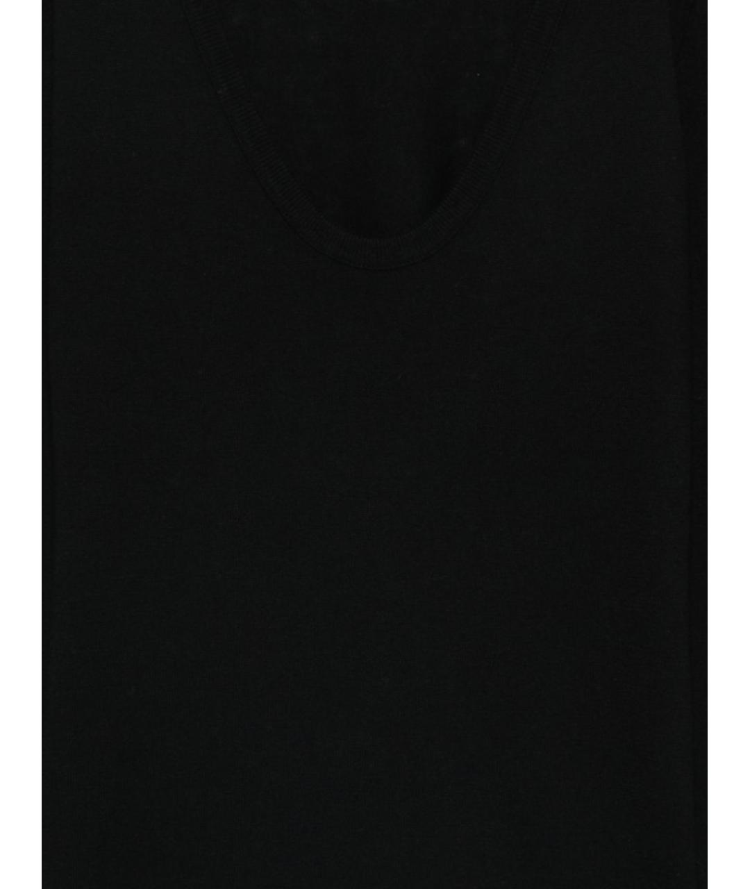 LISA YANG Черный хлопковый джемпер / свитер, фото 3