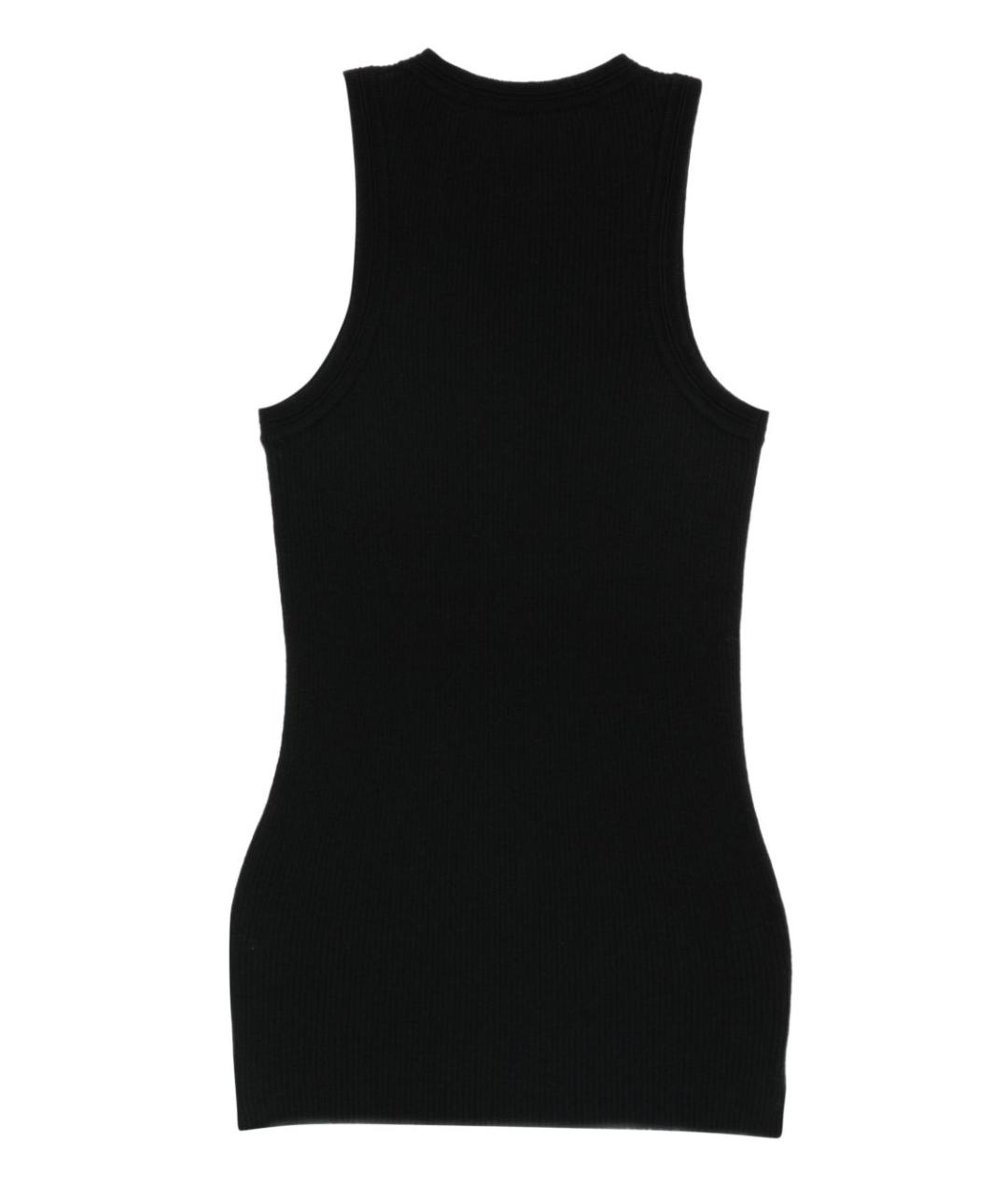 LISA YANG Черная хлопковая майка, фото 2