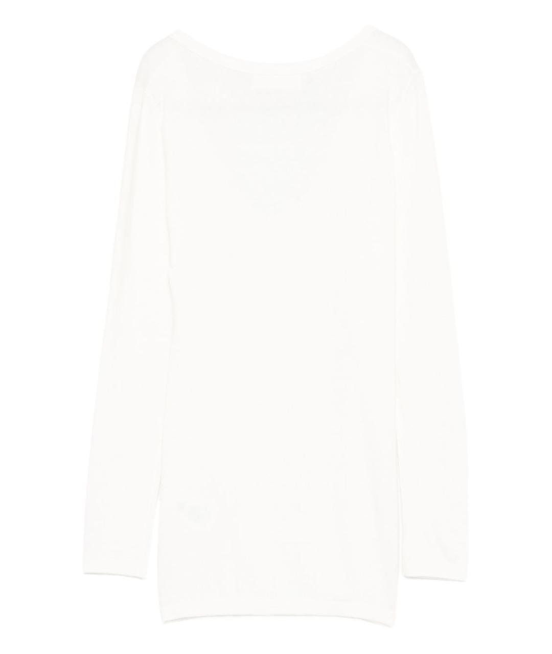 LISA YANG Белый хлопковый джемпер / свитер, фото 2