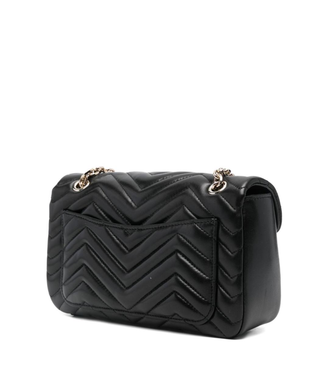 GUCCI Черная кожаная сумка через плечо, фото 3