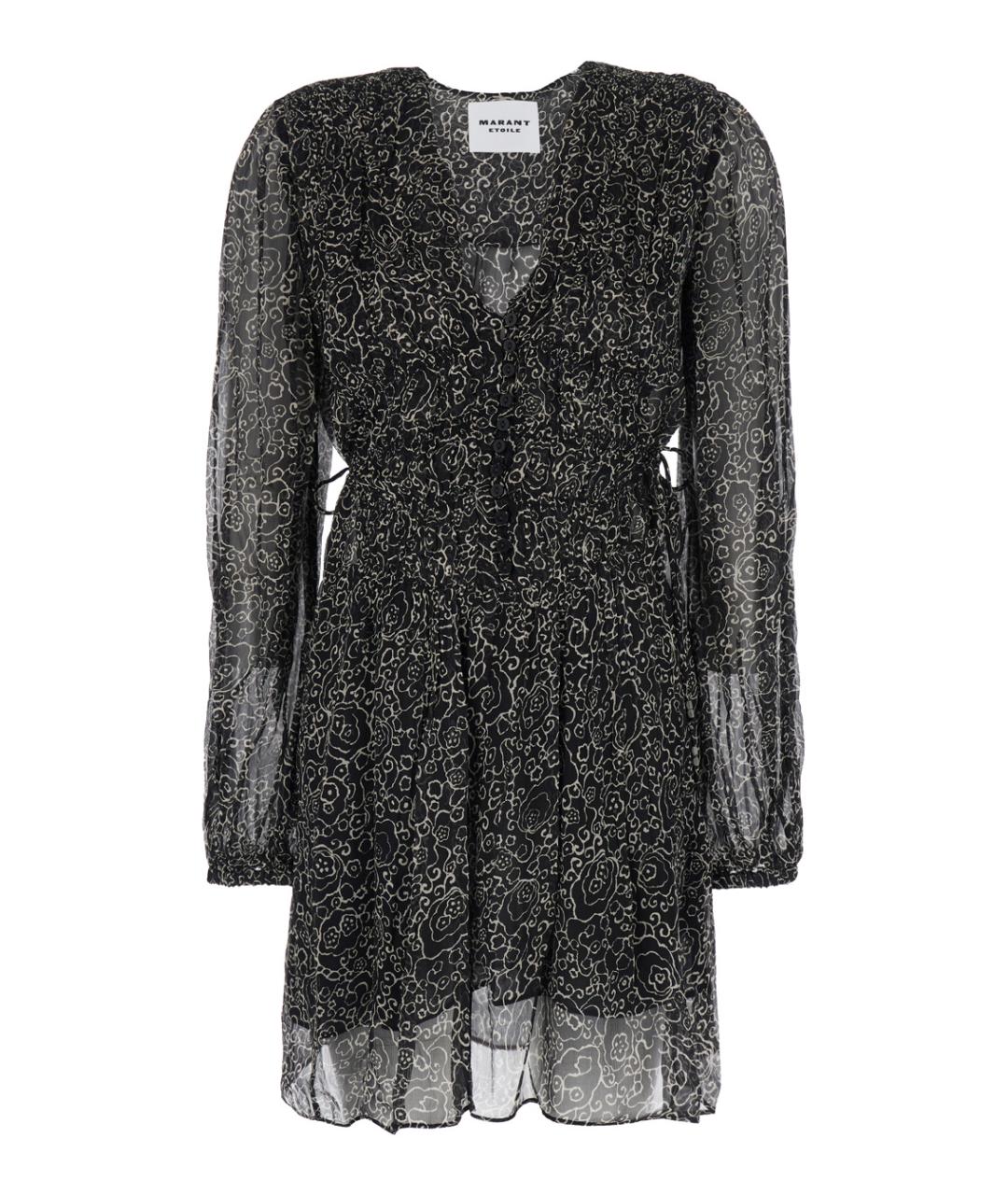 ISABEL MARANT ETOILE Черное повседневное платье, фото 1