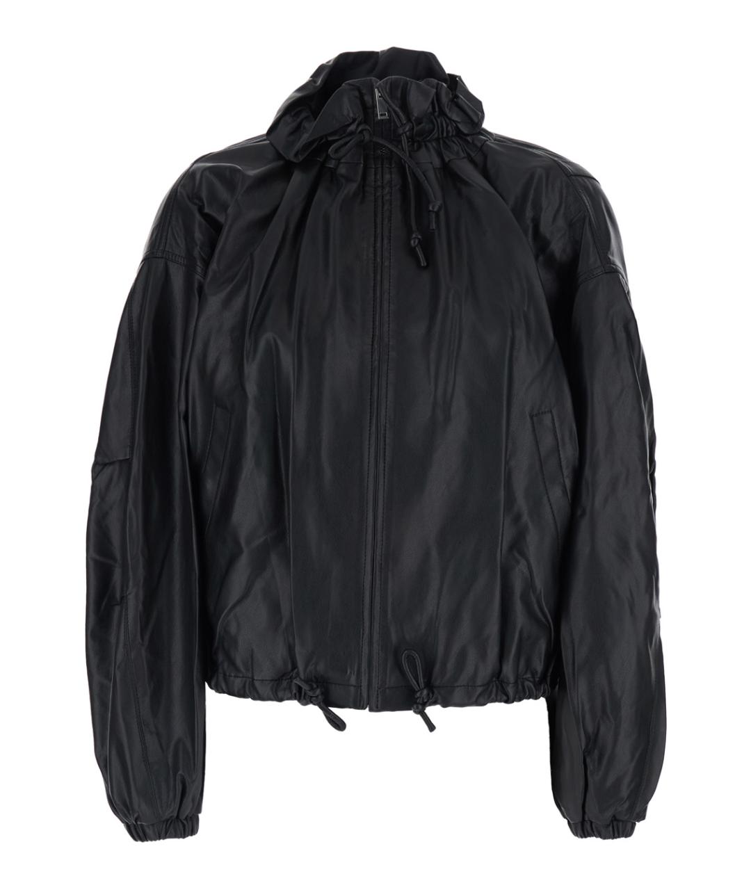 ISABEL MARANT Черная полиуретановая куртка, фото 1