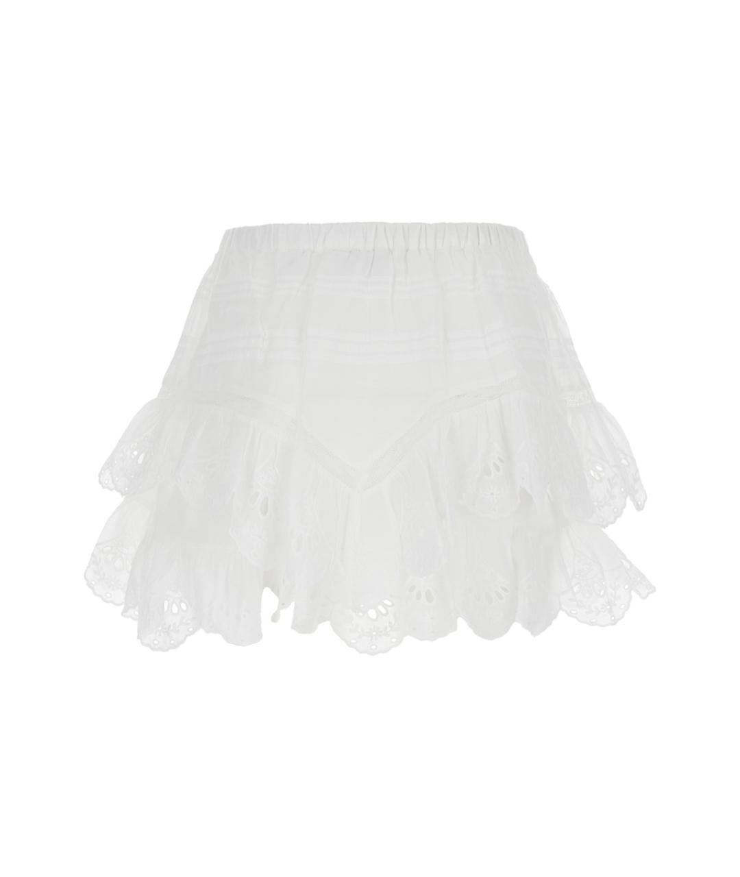 ISABEL MARANT Белые хлопковые шорты, фото 2