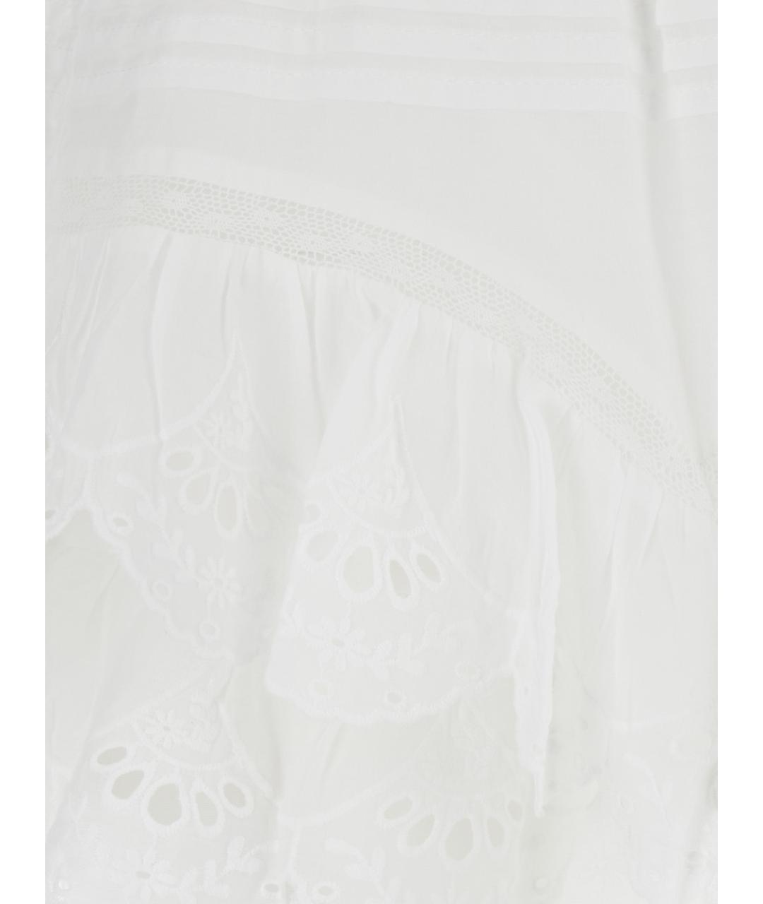 ISABEL MARANT Белые хлопковые шорты, фото 3
