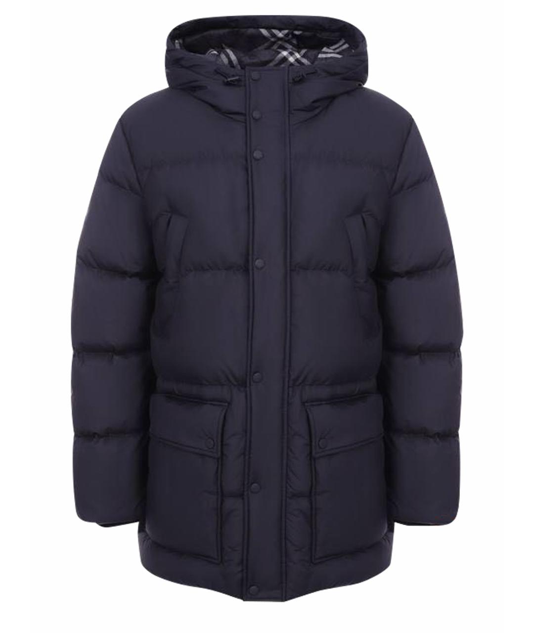 BURBERRY Черный пуховик, фото 1