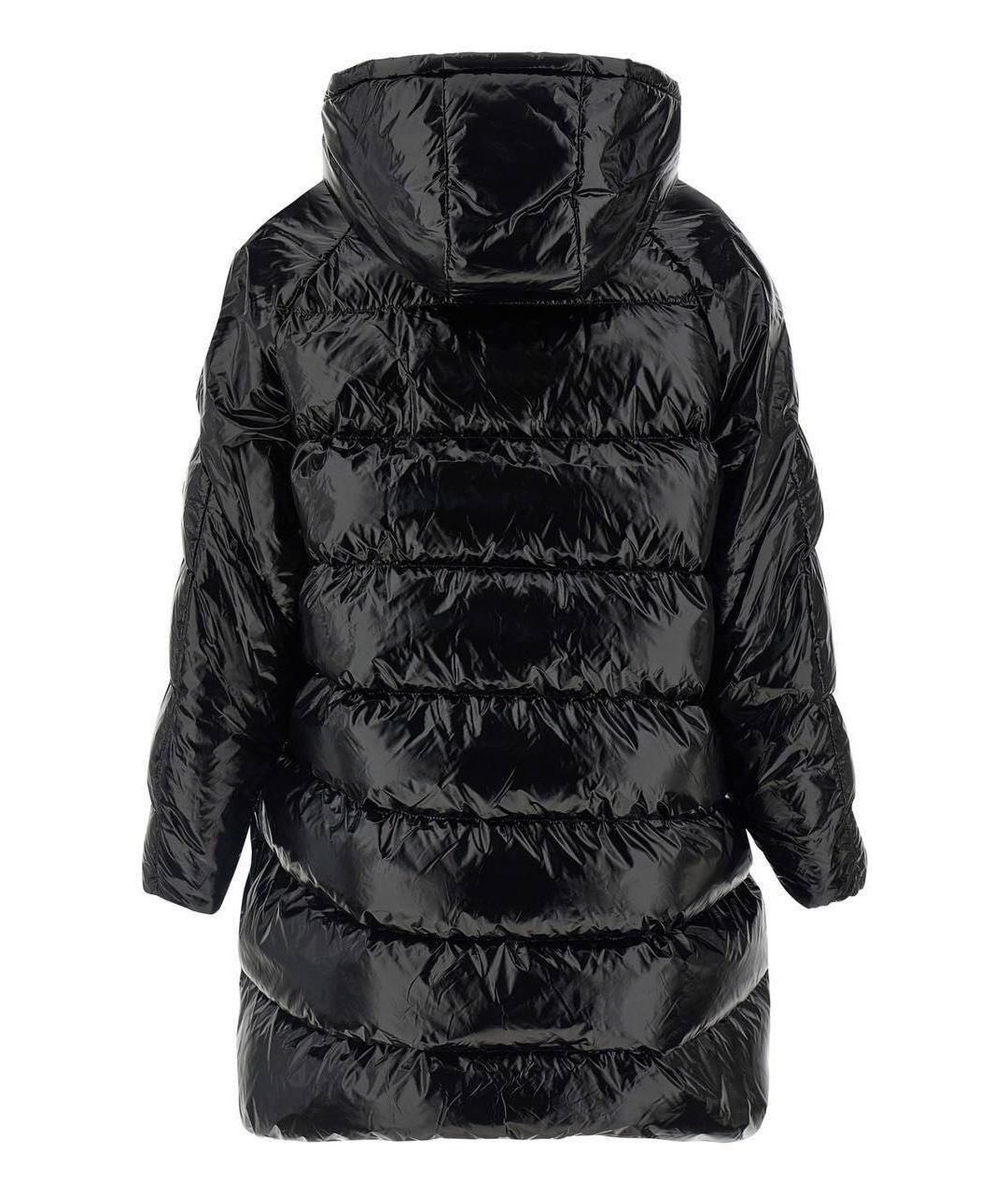 PINKO Черный полиамидовый пуховик, фото 2