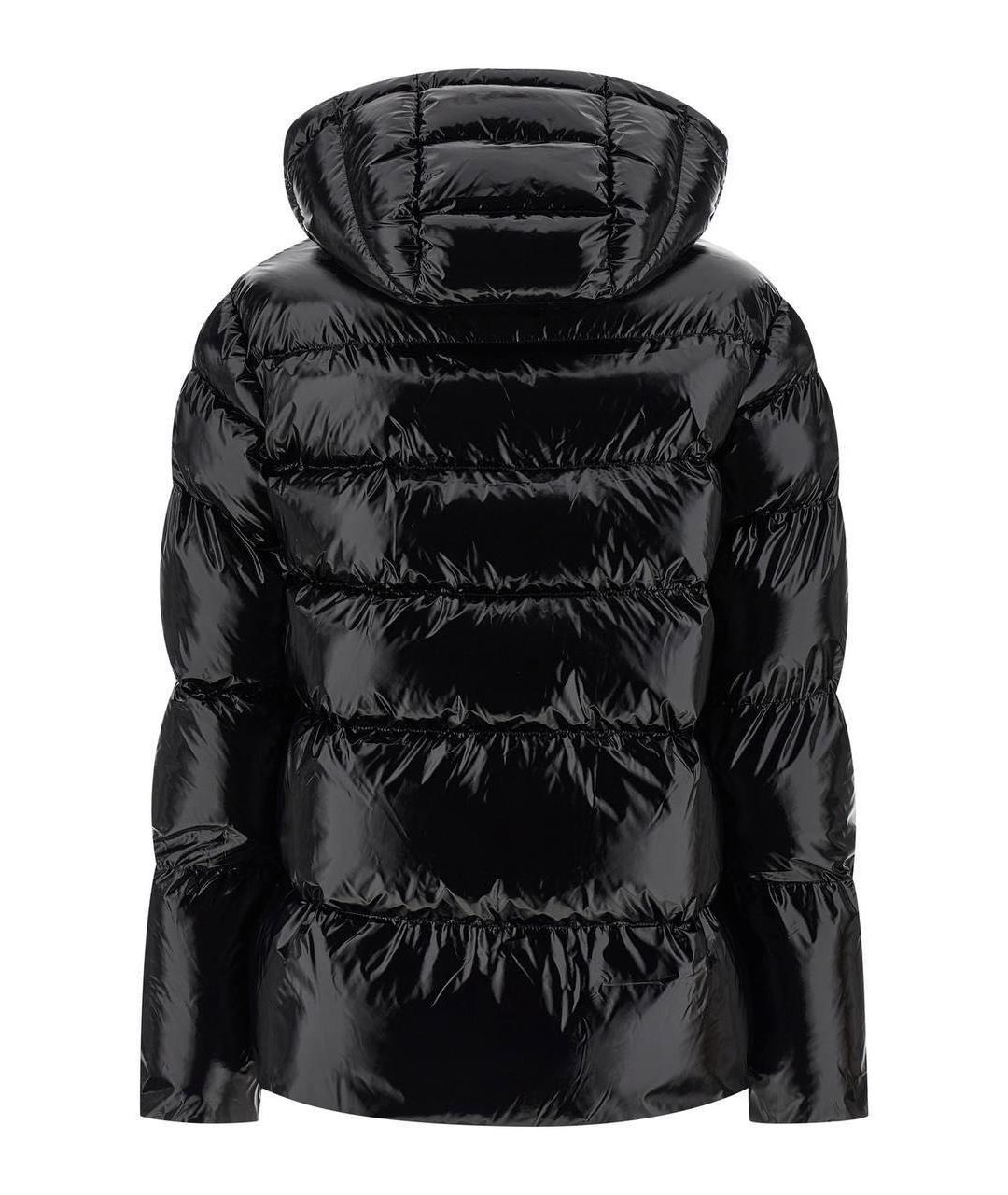 PINKO Черная полиамидовая куртка, фото 2