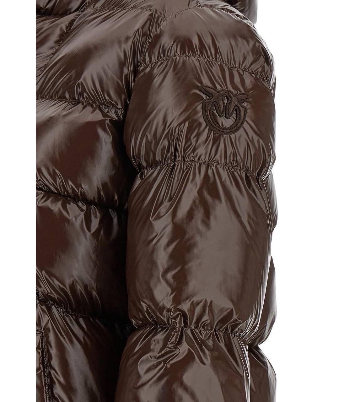 PINKO Коричневая куртка, фото 4