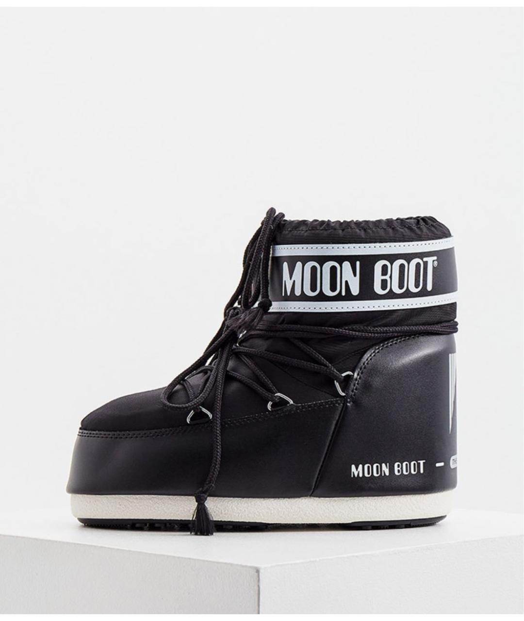 MOON BOOT Черные сапоги, фото 7