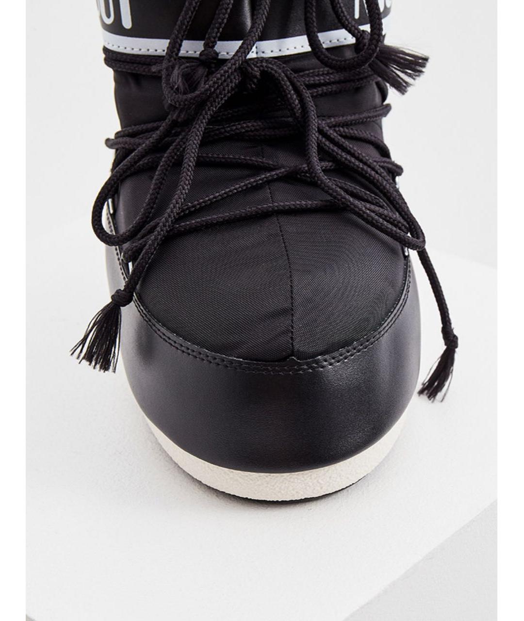 MOON BOOT Черные сапоги, фото 3