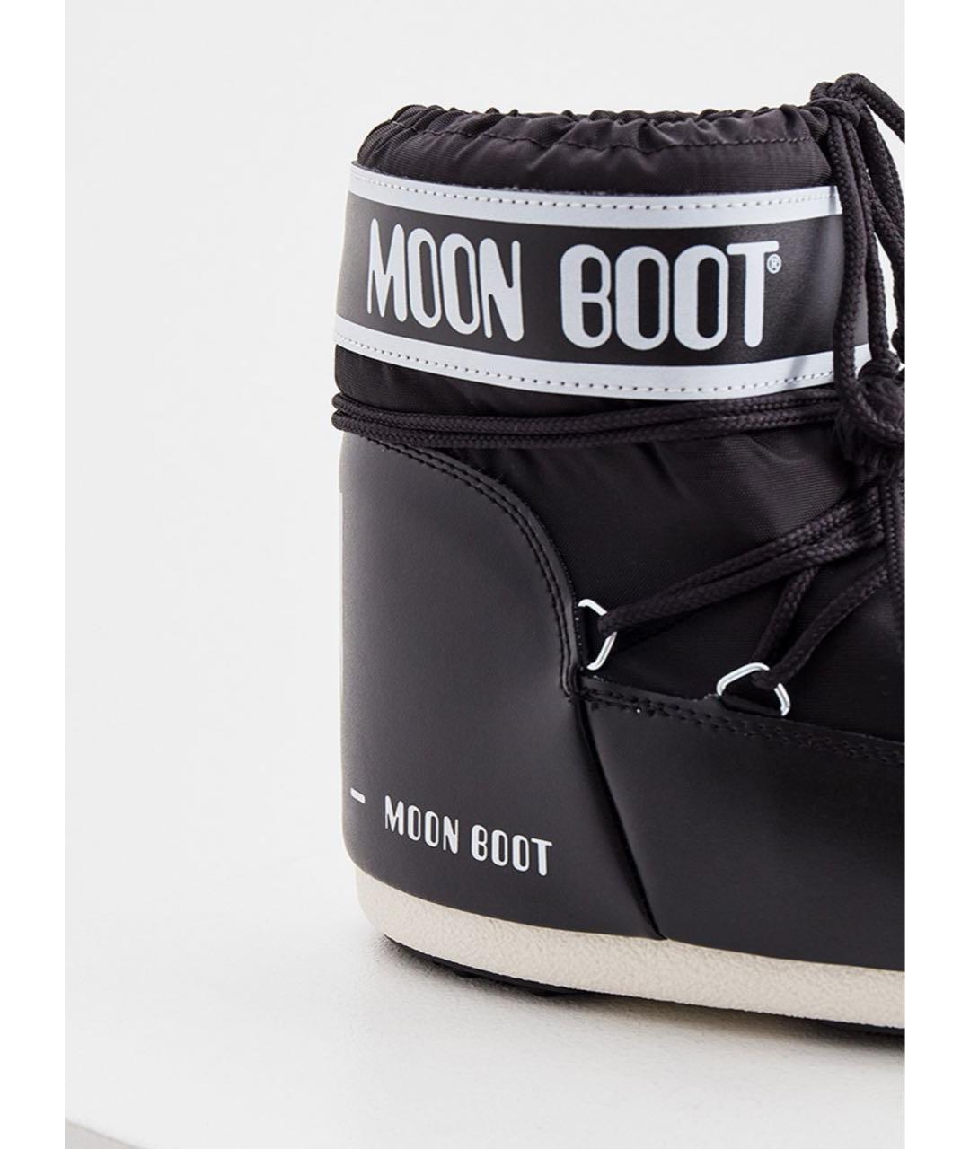 MOON BOOT Черные сапоги, фото 2