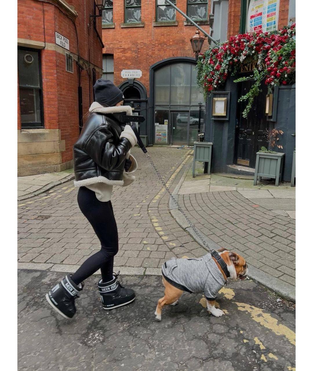 MOON BOOT Черные сапоги, фото 6