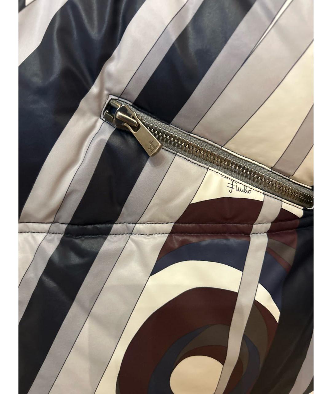 EMILIO PUCCI Мульти полиамидовый пуховик, фото 5