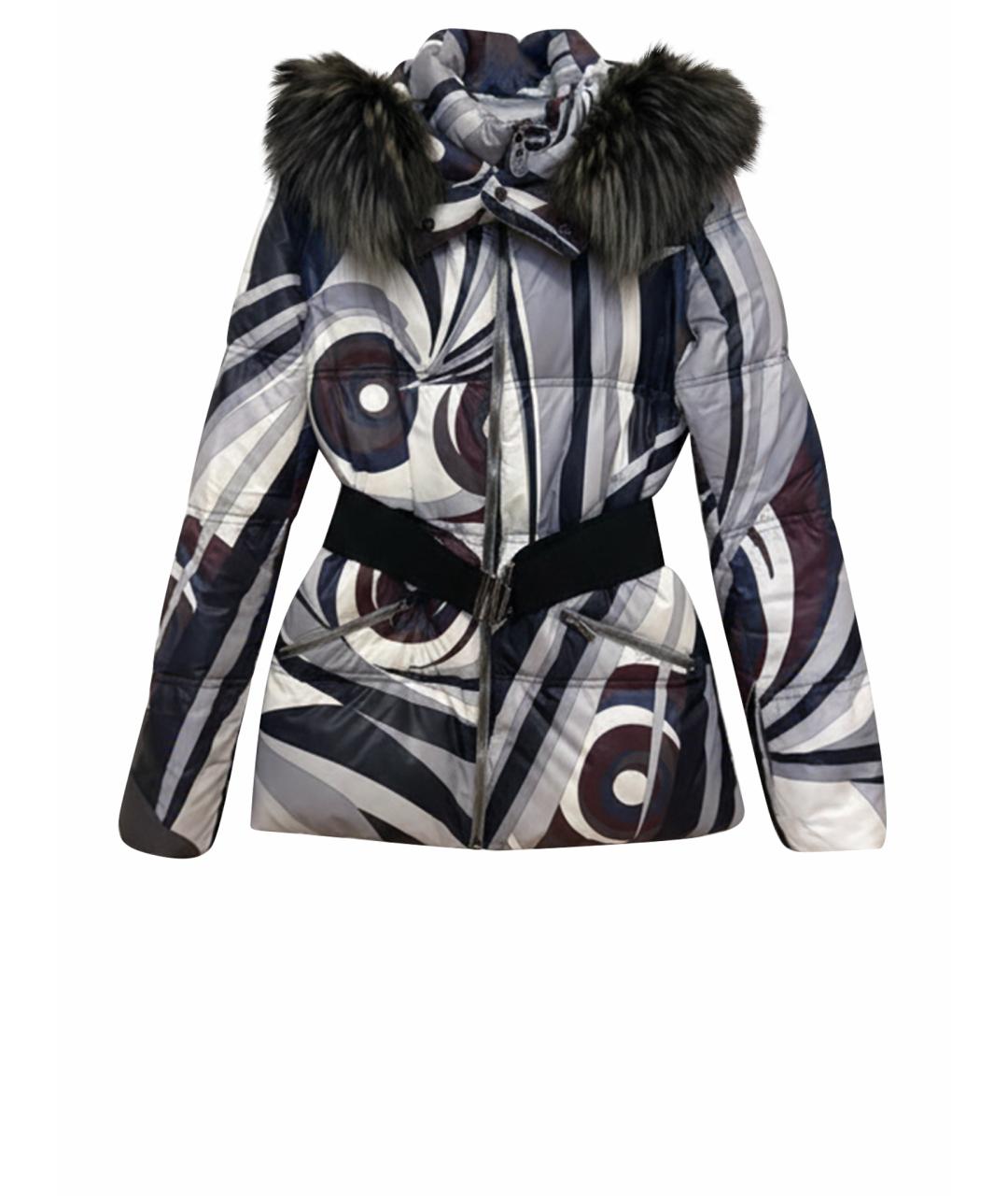 EMILIO PUCCI Мульти полиамидовый пуховик, фото 1