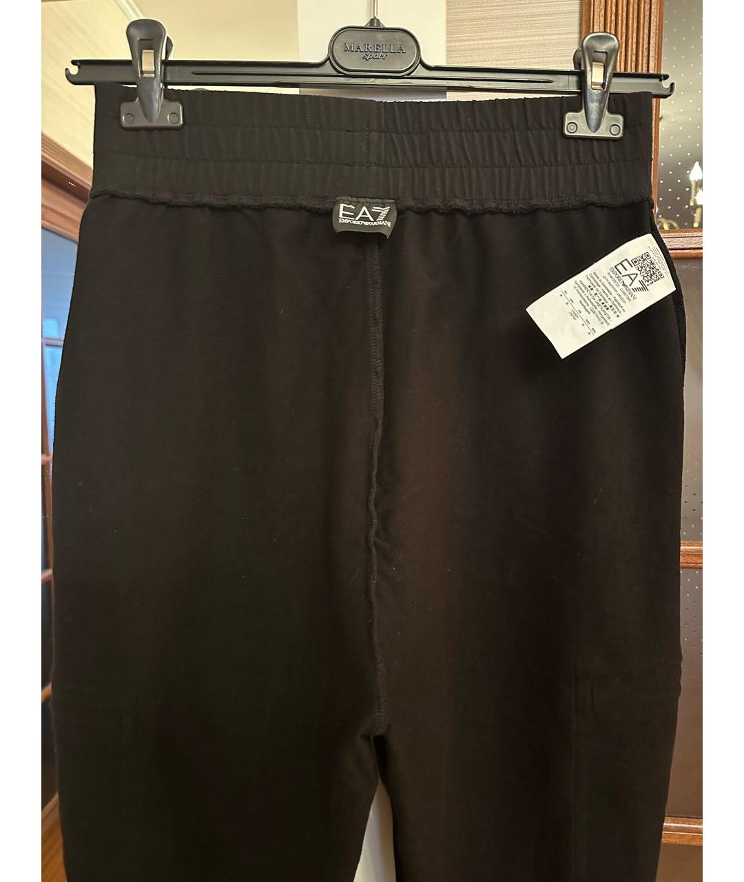 EMPORIO ARMANI Черный хлопковый спортивные костюмы, фото 3