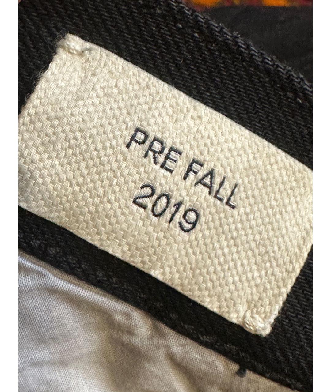 BOTTEGA VENETA Черные хлопковые джинсы клеш, фото 4