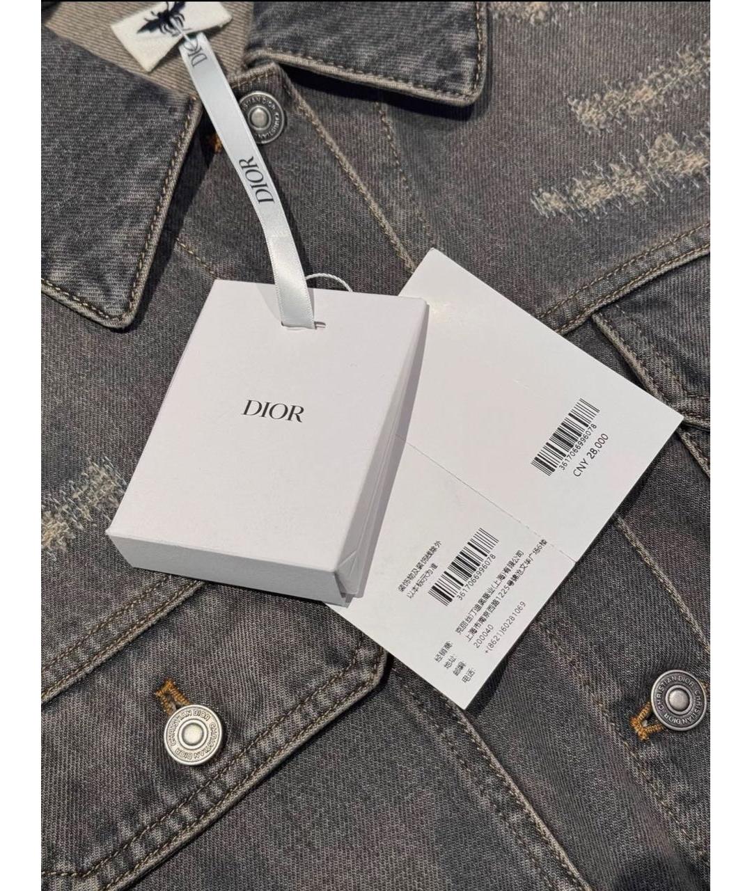 CHRISTIAN DIOR Деним куртка, фото 3
