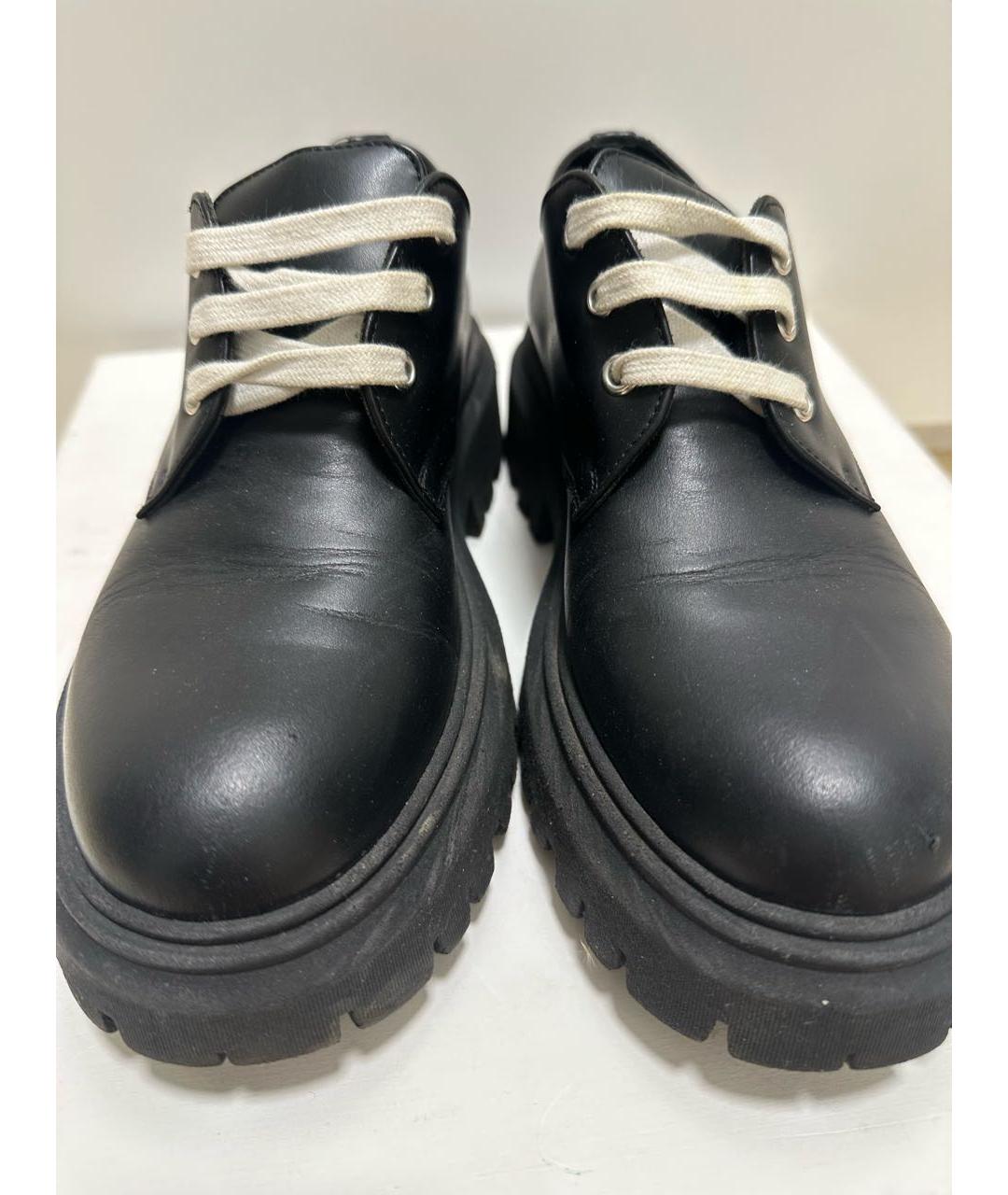 MARNI Черные кожаные лоферы, фото 5
