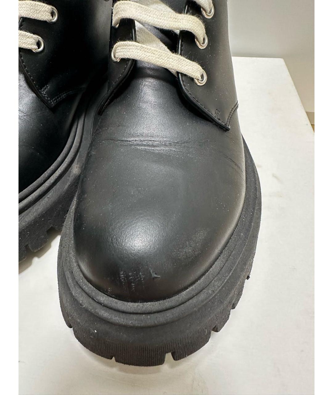 MARNI Черные кожаные лоферы, фото 6