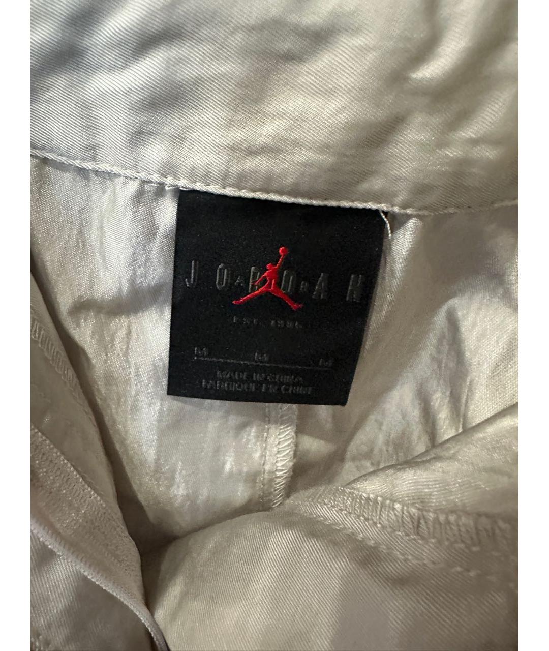 JORDAN Бежевые полиэстеровые спортивные брюки и шорты, фото 3