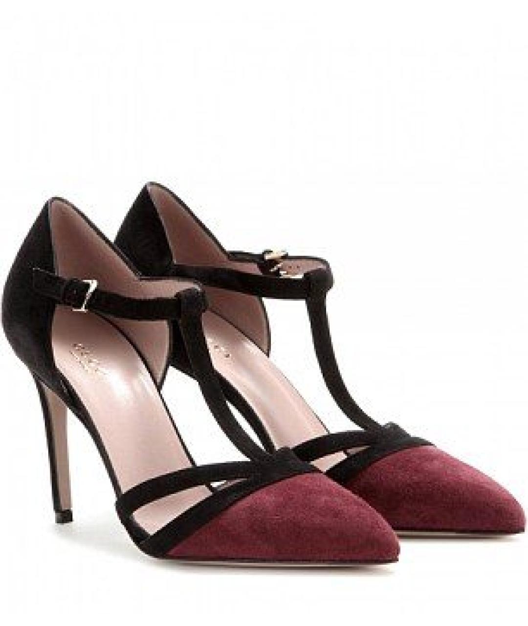 GUCCI Мульти замшевые туфли, фото 3