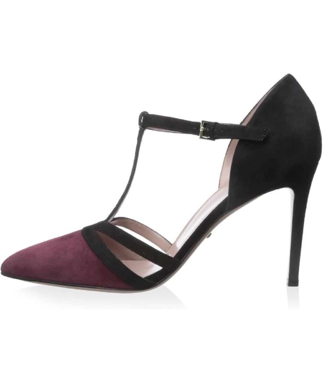 GUCCI Мульти замшевые туфли, фото 10