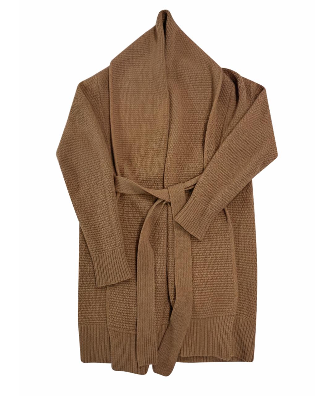 GUCCI Коричневый шерстяной кардиган, фото 1