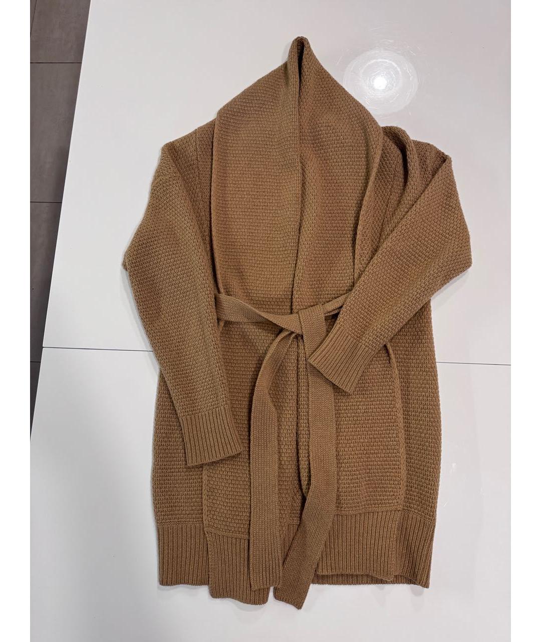GUCCI Коричневый шерстяной кардиган, фото 7