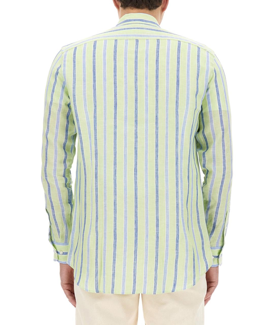 ETRO Мульти льняная кэжуал рубашка, фото 4