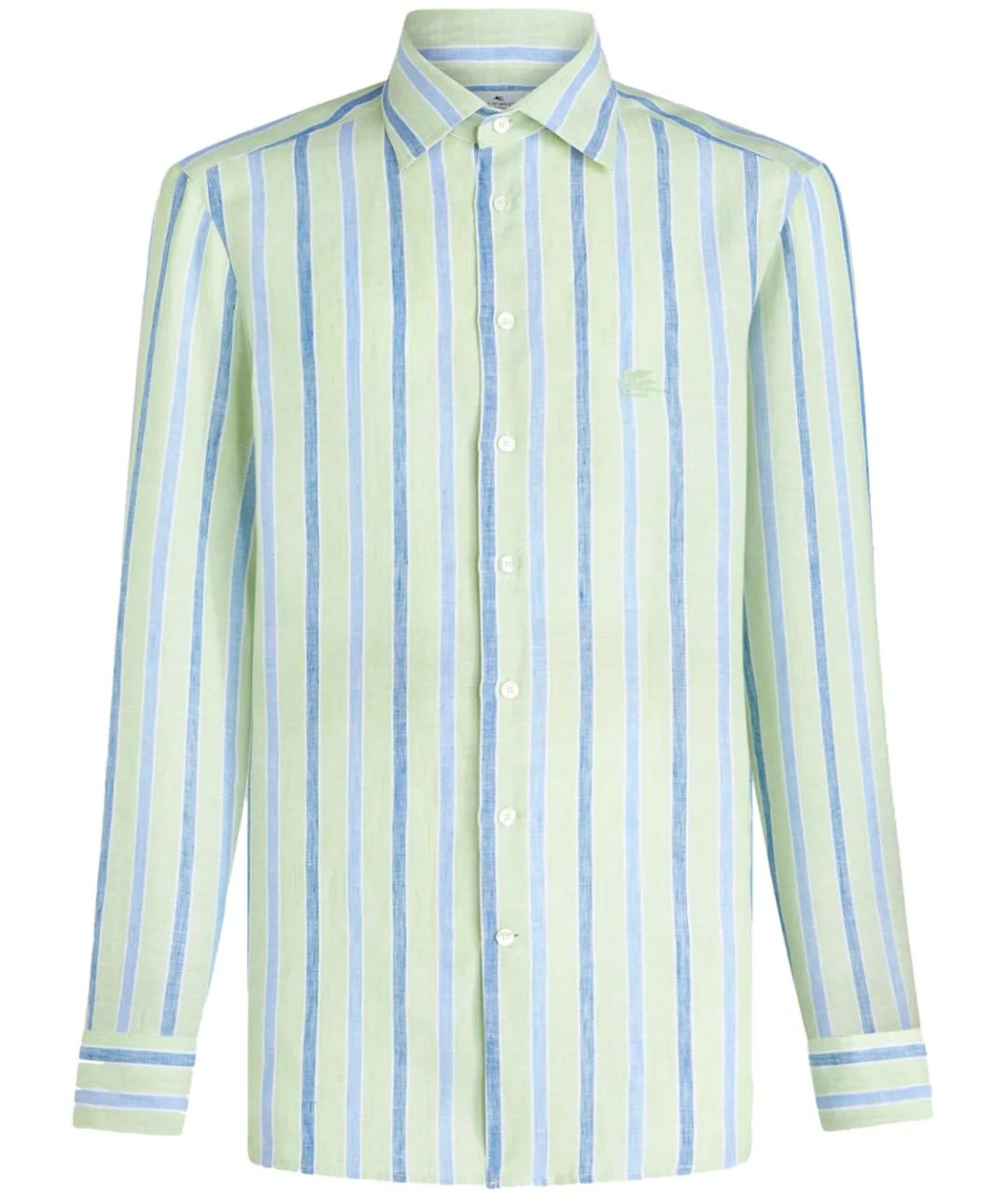 ETRO Мульти льняная кэжуал рубашка, фото 1