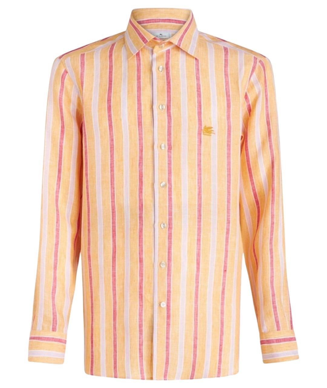 ETRO Мульти льняная кэжуал рубашка, фото 1