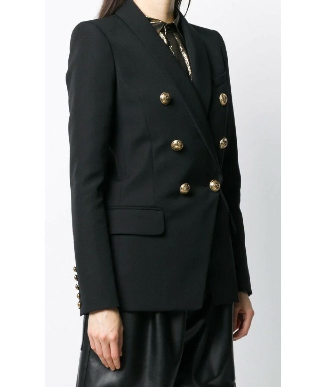 BALMAIN Черный жакет/пиджак, фото 2