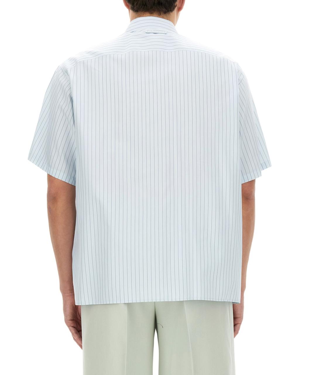 LANVIN Голубая кэжуал рубашка, фото 4