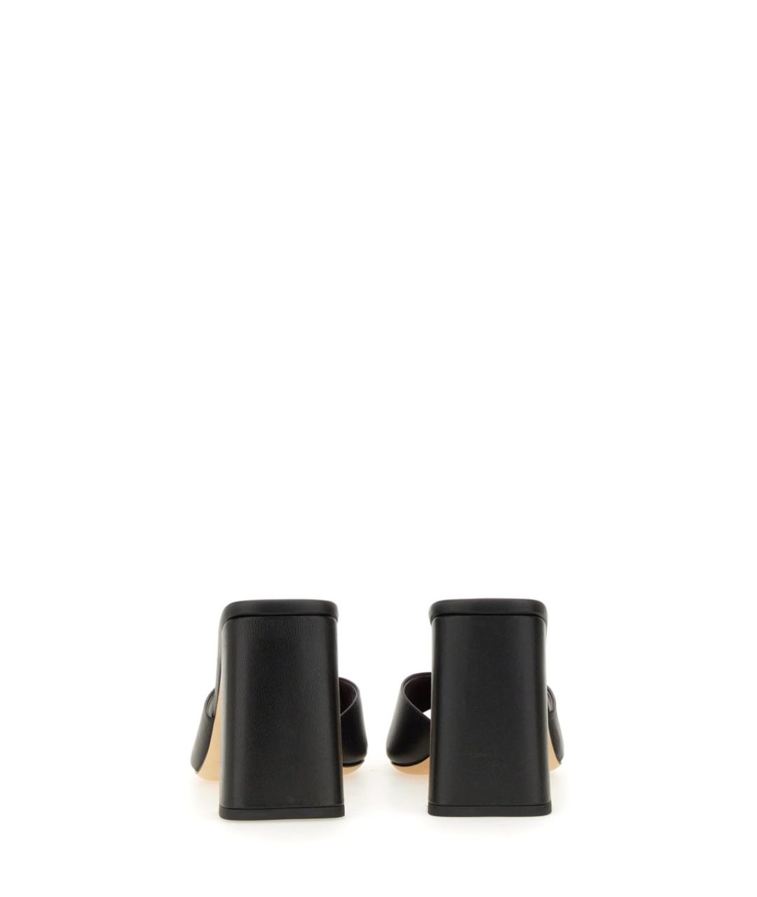 STAUD Черные кожаные туфли, фото 3