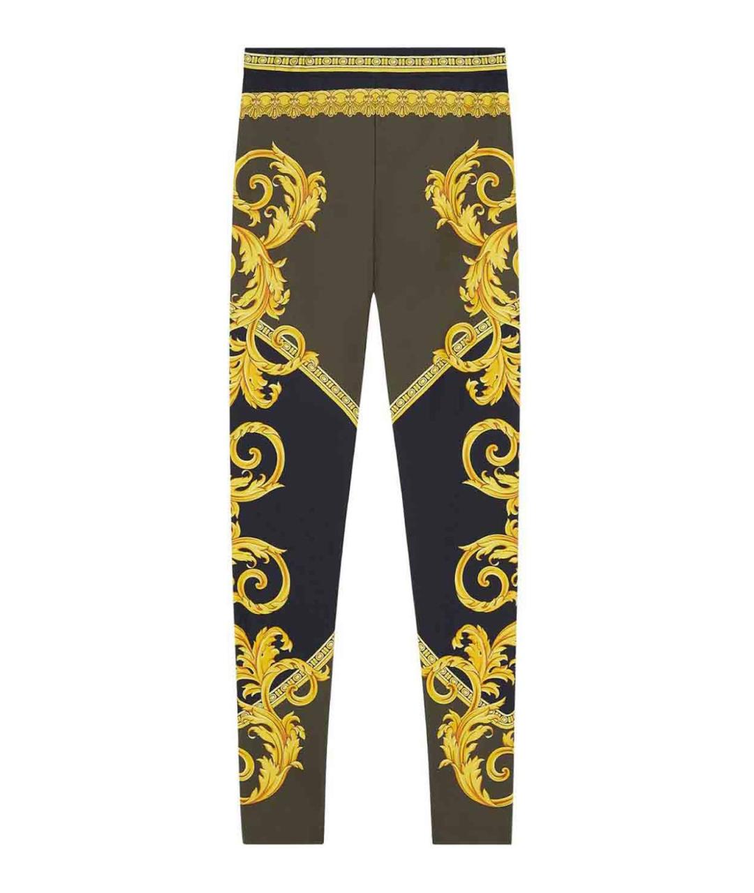 VERSACE Мульти полиамидовые леггинсы и велосипедки, фото 1