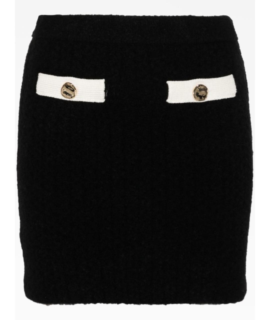 SELF-PORTRAIT Мульти шерстяная юбка мини, фото 1