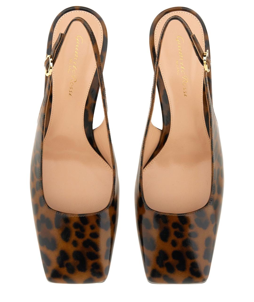 GIANVITO ROSSI Мульти кожаные туфли, фото 2