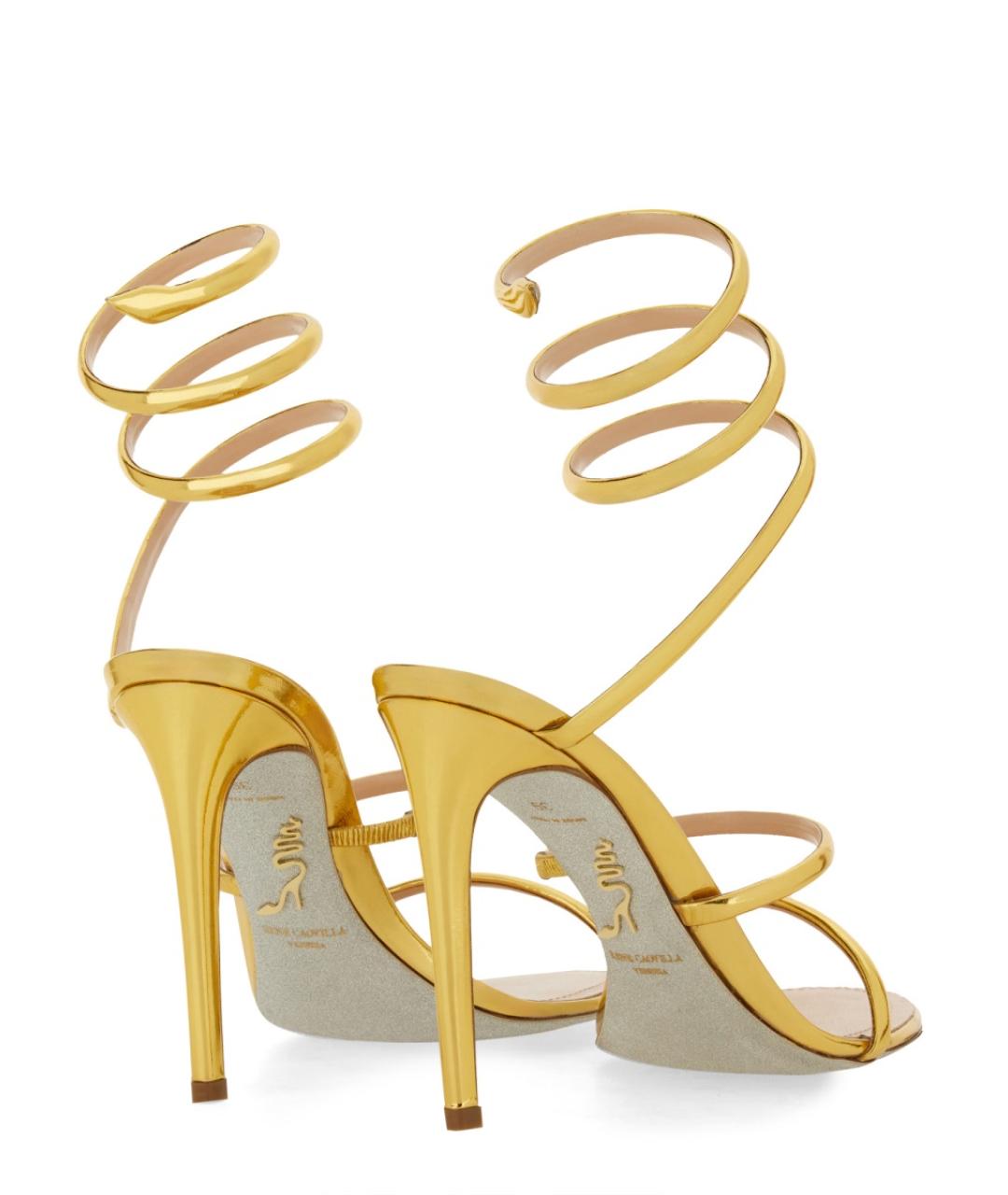 RENE CAOVILLA Желтые туфли, фото 2