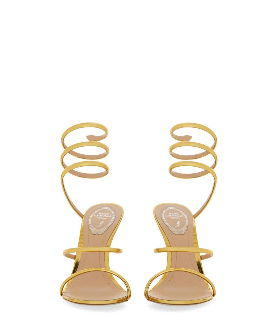 RENE CAOVILLA Желтые туфли, фото 4