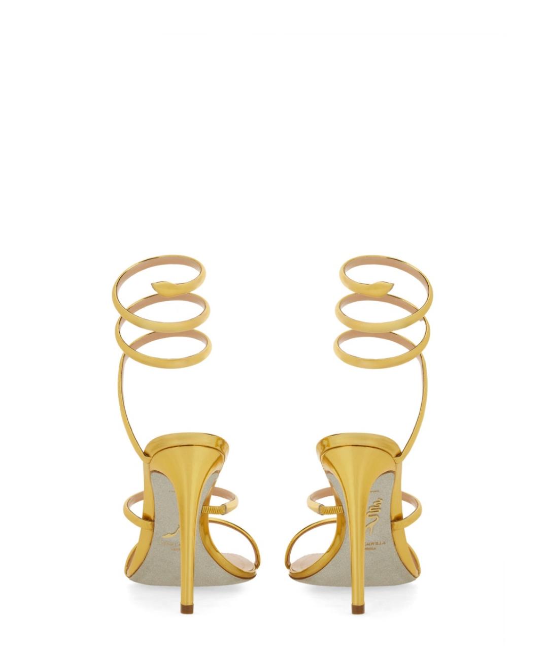 RENE CAOVILLA Желтые туфли, фото 5