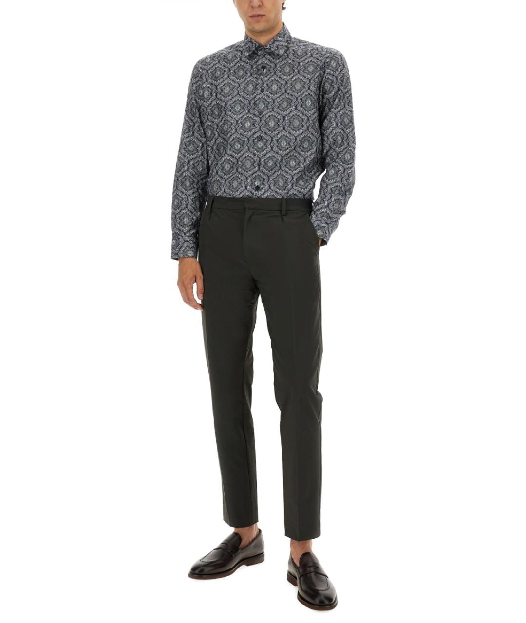 ETRO Мульти хлопковая кэжуал рубашка, фото 3