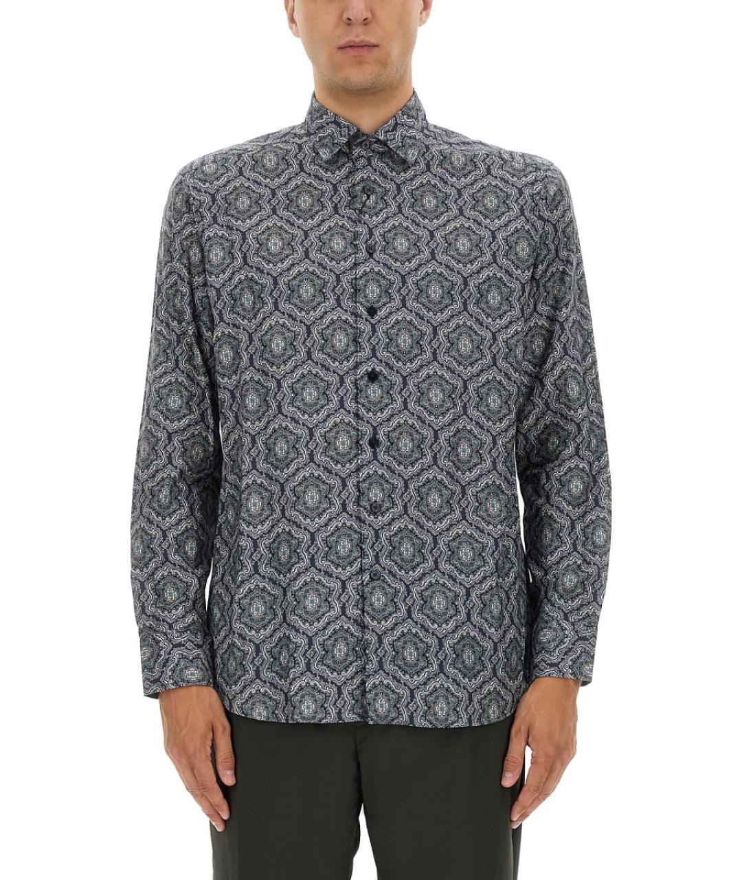 ETRO Мульти хлопковая кэжуал рубашка, фото 2