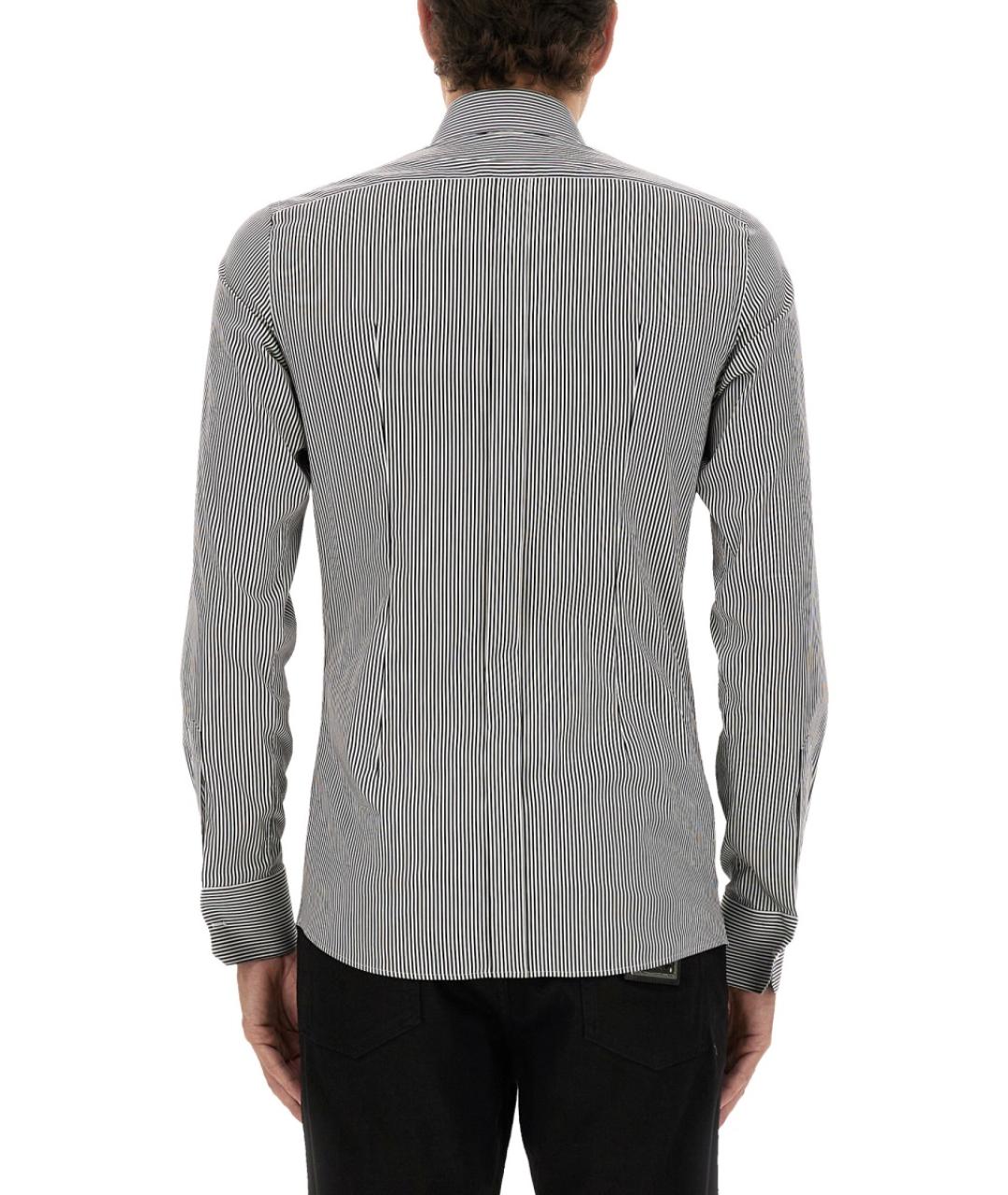 DOLCE&GABBANA Мульти хлопковая кэжуал рубашка, фото 4