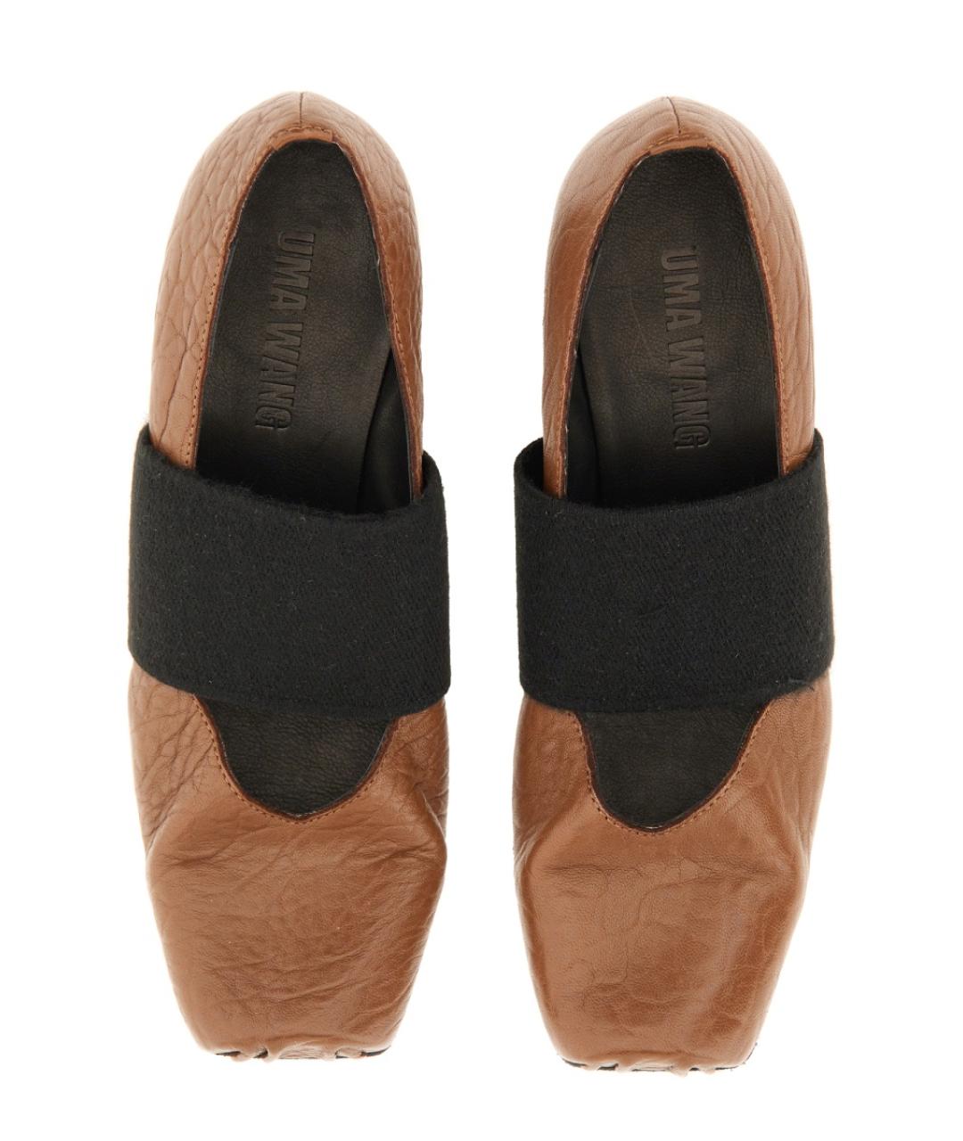 UMA WANG Мульти кожаные туфли, фото 6