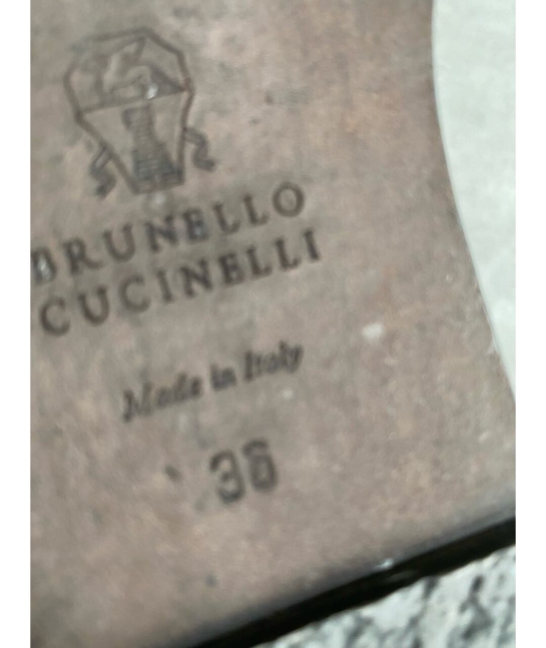 BRUNELLO CUCINELLI Серебряные кожаные сандалии, фото 5